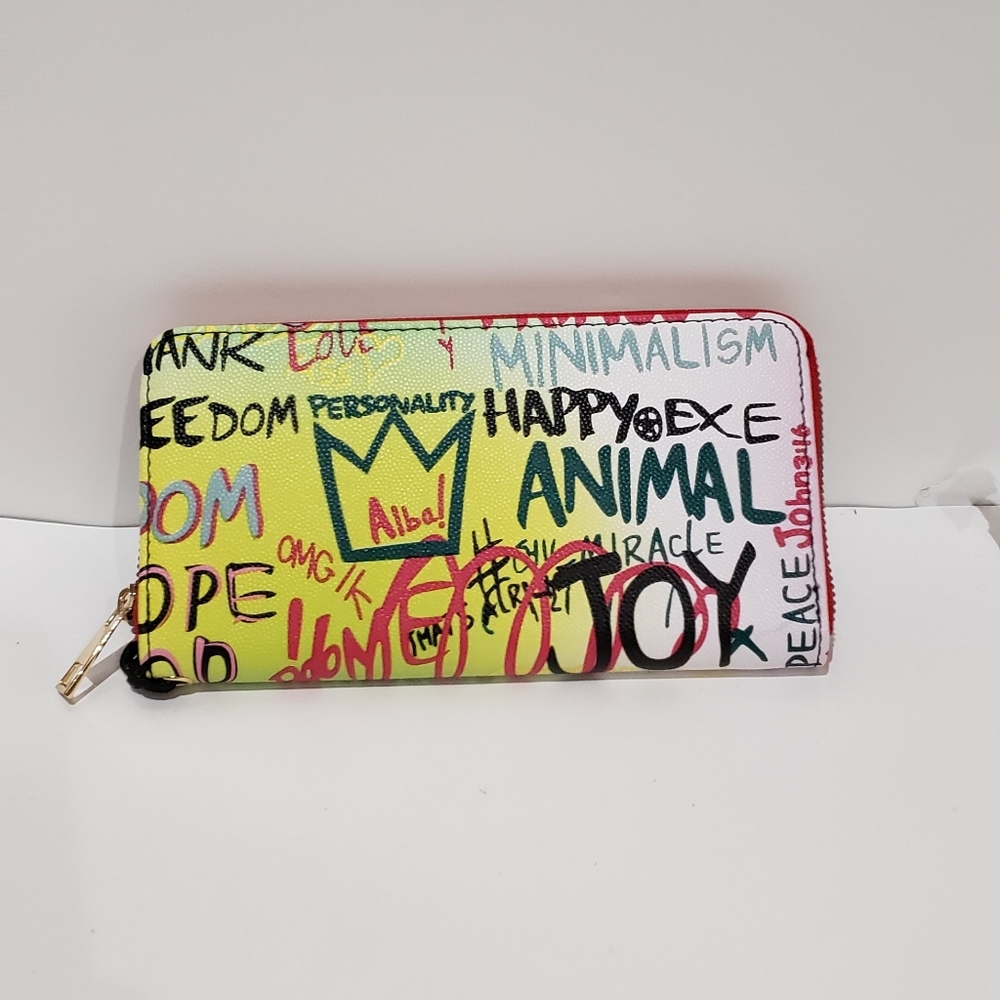 SoldNew Arrival Graffiti Wallet